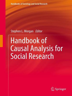 cover image of Handbook of Causal Analysis for Social Research